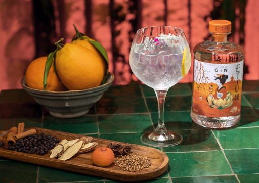 Etsu Orange Gin Tonic